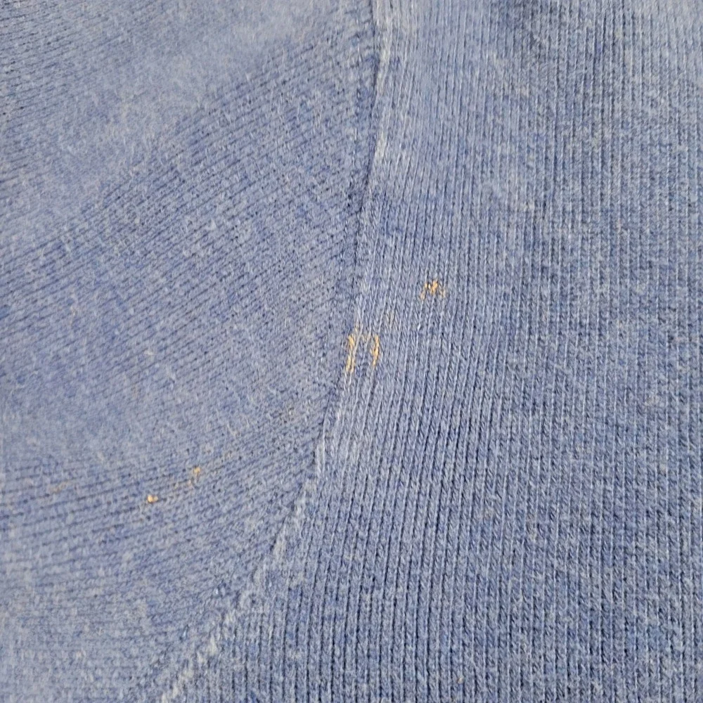 Polo Ralph Lauren Mens XL Blue 100% Cotton 1/4 Zip Pullover Sweater Pony Logo